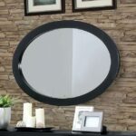 Lennart Oval Mirror CM7386BK-MO By Furniture of America 14