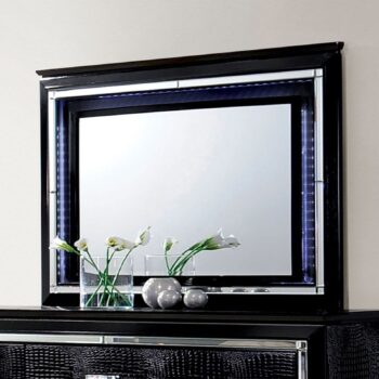Bellanova Mirror CM7979BK-M By Furniture of America