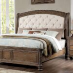 Beige/Rustic Natural Tone Timandra Bed CM7145  By Furniture of America 11