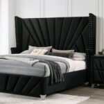 Black Carissa Bed CM7164BK By Furniture of America 15