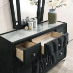 Black Carissa Bed CM7164BK By Furniture of America 20