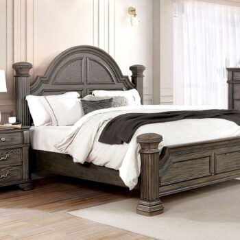 Gray Pamphilos Bed FOA7144GY By Furniture of America