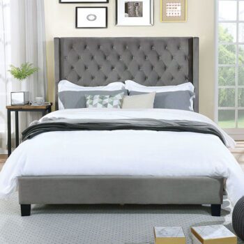 Gray Ryleigh Bed CM7141GY  By Furniture of America