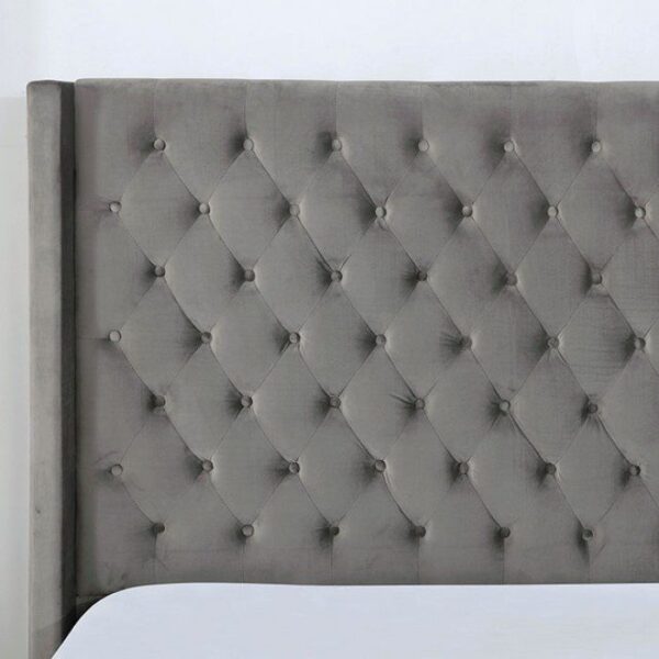 Gray Ryleigh Bed CM7141GY  By Furniture of America 7