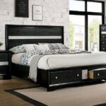 Chrissy Bed CM7552BK By Furniture of America 11