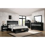 Chrissy Bed CM7552BK By Furniture of America 14