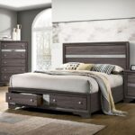 Gray Chrissy Bed CM7552GY By Furniture of America 7