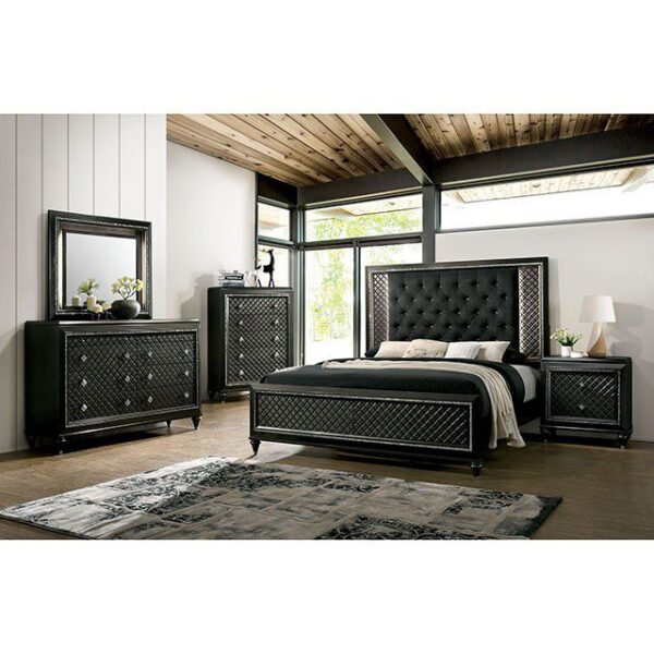 Demetria Bed CM7584  By Furniture of America 10