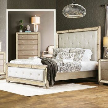 Loraine Bed CM7195 By Furniture of America
