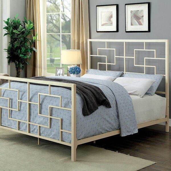 Lala Bed CM7425WH  By Furniture of America 7