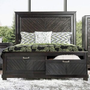 Espresso Argyros Bed CM7315 By Furniture of America