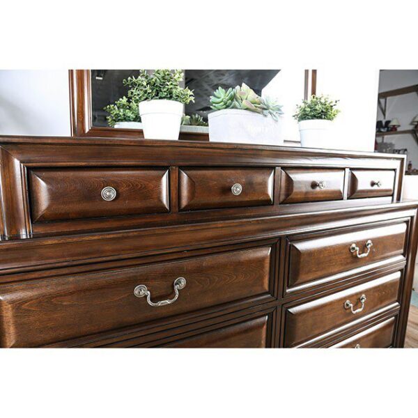 Brown Cherry Brandt Bed CM7302CH By Furniture of America 10