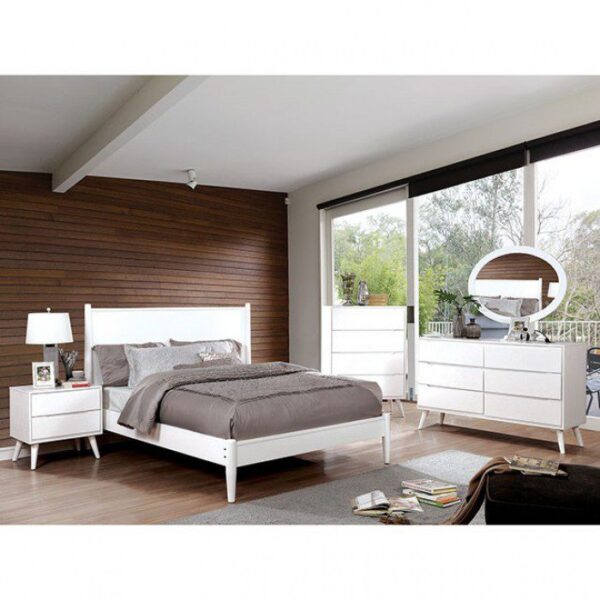 Lennart Bed CM7386WH  By Furniture of America 8