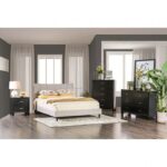 Ennis Bed CM7678BG  By Furniture of America 21