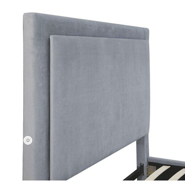 Gray Erglow Bed CM7695GY By Furniture of America 12