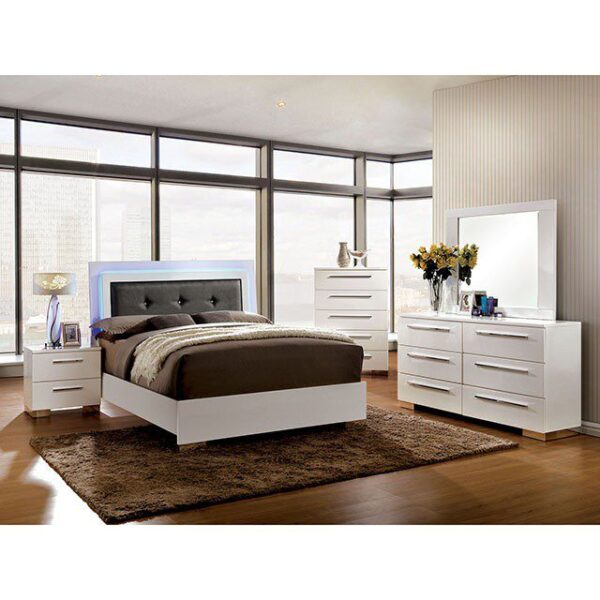 Clementine Bed CM7201  By Furniture of America 7
