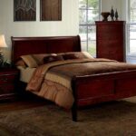 Louis Philippe Bed CM7866CH  By Furniture of America 9