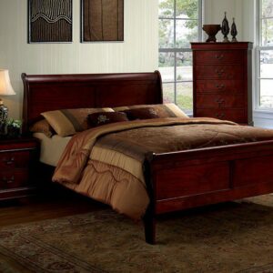 Louis Philippe Bed CM7866CH By Furniture of America