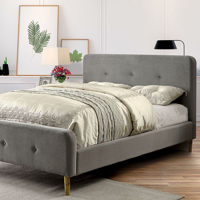 Barney Bed CM7272GY  By Furniture of America