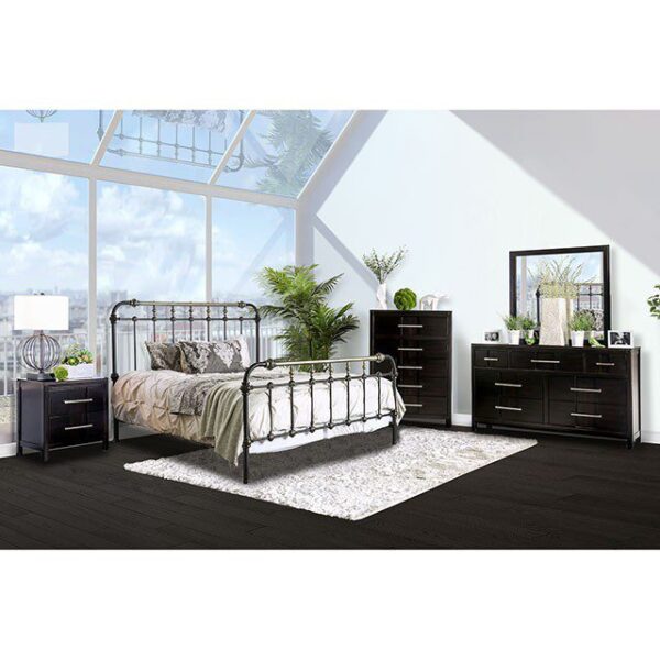 Riana Bed CM7733  By Furniture of America 7