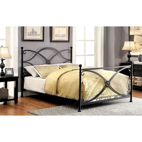 Zaria Bed CM7732  By Furniture of America 7