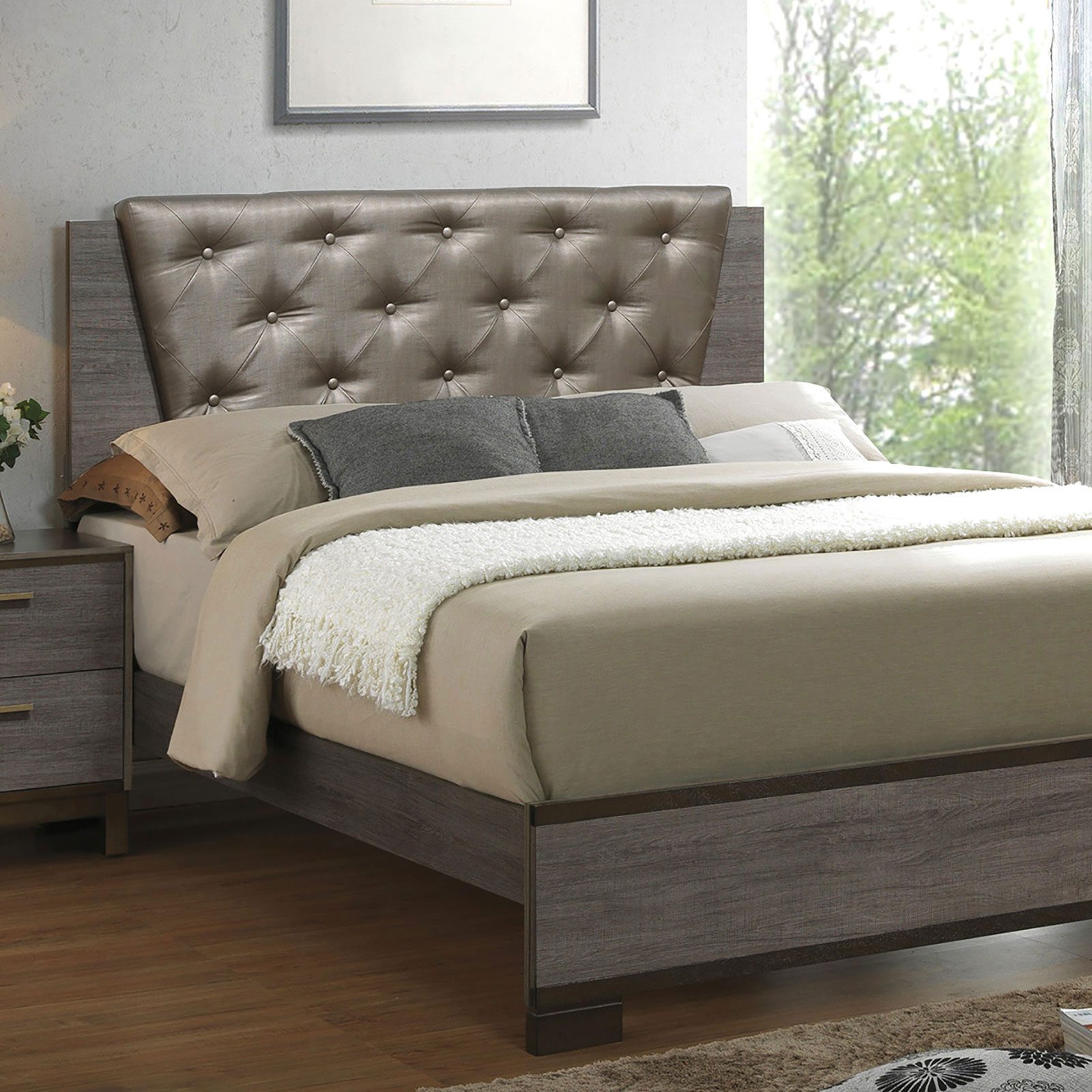 Manvel Bed CM7867 By Furniture of America