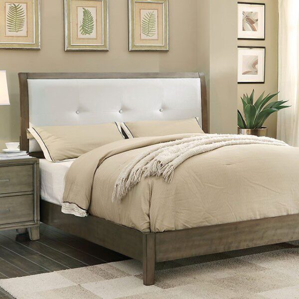Enrico Bed CM7068GY  By Furniture of America 8