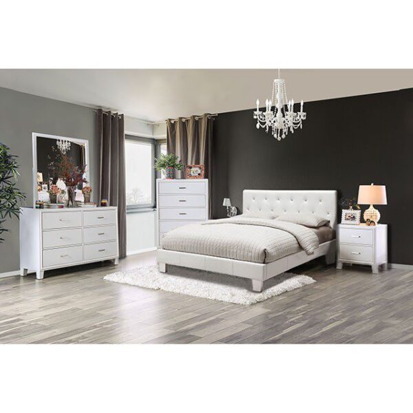 Velen Bed CM7949WH By Furniture of America 10