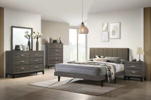 Valdemar Queen Bed Bd00571Q By Acme | Mobilia Cleopatra Valdemar Queen Bed BD00571Q by ACME