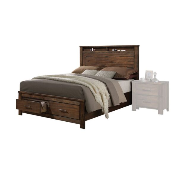 Oak Merrilee Bed by ACME - Image 2