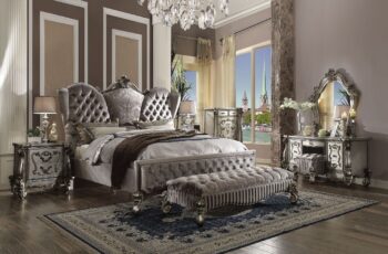 Platinum Versailles Bed by ACME