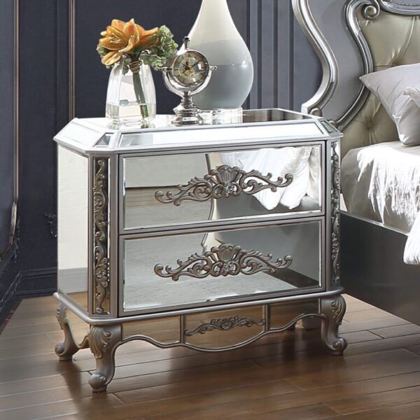 Creme 5 PCs Bedroom Set HD-2800 By Homey Design 15