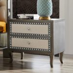 Dark Silver Grey 5 PCs Bedroom Set HD-3590 By Homey Design Homey Design Special Orders Mobilia Cleopatra 24 Dark Silver Grey 5 PCs Bedroom Set HD-3590 By Homey Design 24