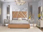 Silver 5 PCs Bedroom Set HD-6039 By Homey Design 17