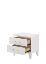 Chelsie Nightstand 27393 by ACME Luxury Bedroom Furniture Mobilia Cleopatra 12 Chelsie Nightstand 27393 by ACME 12