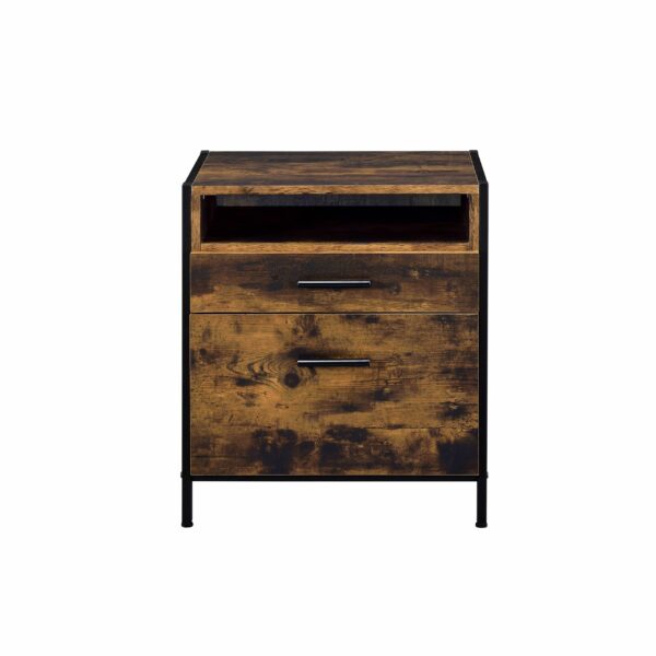 Rustic Oak Juvanth Nightstand 24263 by ACME 13