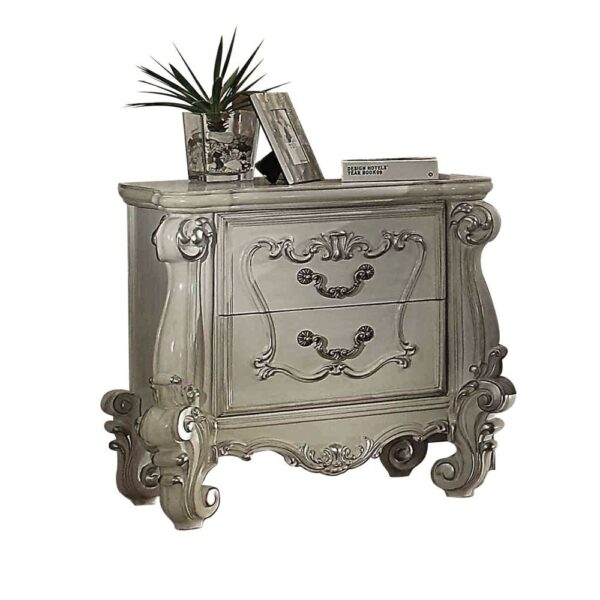 Bone White Versailles Nightstand 21133 by ACME - Image 2