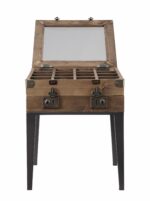 Rustic Oak Kolin Accent Table 97138 by ACME 21