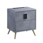 Doris Nightstand by ACME Luxury Bedroom Furniture Mobilia Cleopatra 18 Doris Nightstand by ACME 18