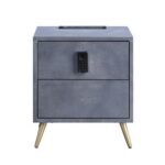 Doris Nightstand by ACME Luxury Bedroom Furniture Mobilia Cleopatra 19 Doris Nightstand by ACME 19