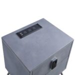 Doris Nightstand by ACME Luxury Bedroom Furniture Mobilia Cleopatra 22 Doris Nightstand by ACME 22