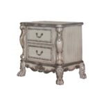 Vintage Bone White Finish Dresden Nightstand 28173 by ACME Luxury Bedroom Furniture Mobilia Cleopatra 22 Vintage Bone White Finish Dresden Nightstand 28173 by ACME 22