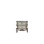 Vintage Bone White Finish Dresden Nightstand 28173 by ACME Luxury Bedroom Furniture Mobilia Cleopatra 24 Vintage Bone White Finish Dresden Nightstand 28173 by ACME 24