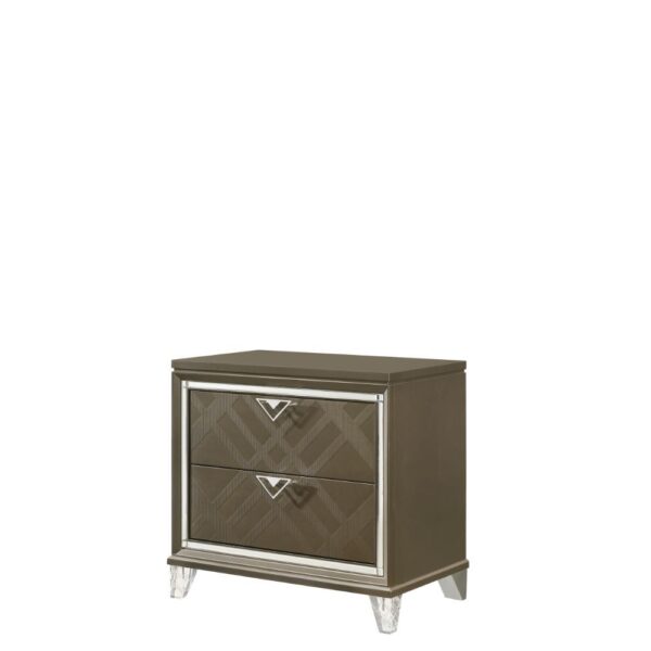 Dark Champagne Skylar Nightstand 25323 by ACME - Image 2