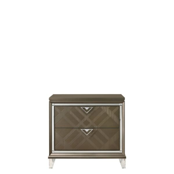 Dark Champagne Skylar Nightstand 25323 by ACME - Image 3