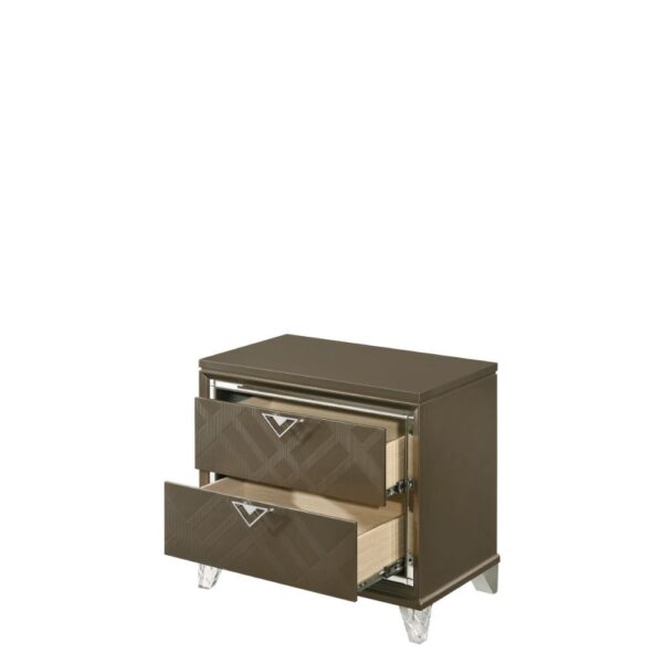Dark Champagne Skylar Nightstand 25323 by ACME - Image 5