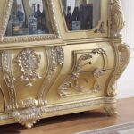 Metallic Antique Gold China HD-1801 By Homey Design Homey Design HD-1801 Collection Mobilia Cleopatra 10 Metallic Antique Gold China HD-1801 By Homey Design 10