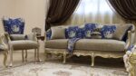Handmade Napoleon Blue Sofa 21