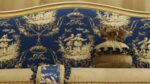 Handmade 5Pcs- Napoleon Blue Sofa Set 35