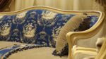 Handmade 5Pcs- Napoleon Blue Sofa Set 34